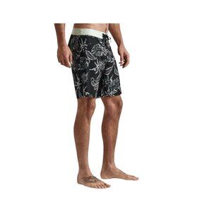 Roark Passage Primo Tropakill Mens 8 Inch Boardshorts Tropical Pattern Size 34